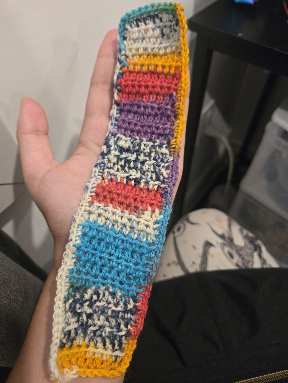 Lollipop Crochet Bookmark